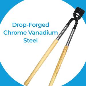 Recortadora de pezuñas veterinaria de alta resistencia con 29 mangos de madera y 5 cabezales de corte Total 34 para protección de botas de equitación al por mayor - Product Image 4