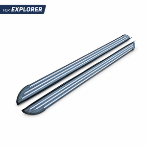 Estribos Laterales Deportivos de Aluminio Reforzado, Juego Completo, Fijación con Tornillos, para Renault Espace <span class=keywords><strong>Esprit</strong></span> <span class=keywords><strong>Alpine</strong></span> Hybrid 2006-2016 - Product Image 1