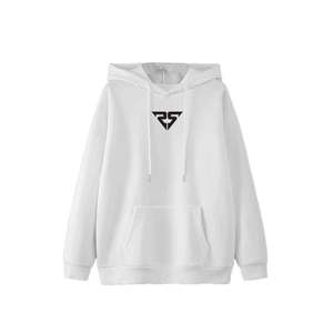 เสื้อผ้าผู้ชายแบบมีฮู้ดผ้าคอตตอน100% ปักลายด้วยพัฟสีขาวโลโก้ออกแบบได้ตามต้องการ - Product Image 1