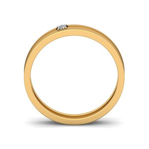 Ishi Diamonds Men’s 18k Gold Lab Grown Diamond Ring - Product Image 1
