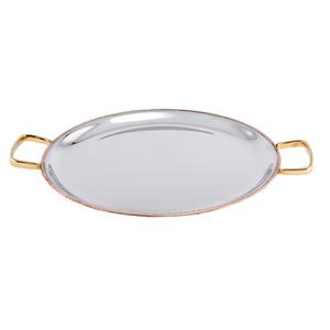 Bandeja de Metal de diseño hecho a mano, forma personalizada, vajilla de Metal, decoración de mesa, bandeja de servicio, cocina, Catering usado - Product Image 4