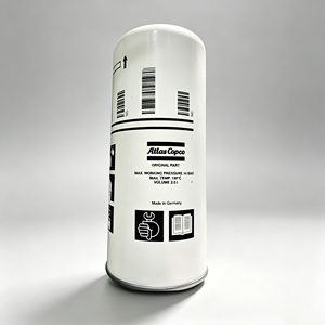 Boîtier de filtre Atlas Copco authentique 1614920200 et filtre à tuyau 1092207320, accessoire de filtration d'origine pour compresseur - Product Image 1