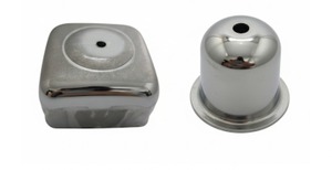 Capuchons de valve empilables en acier robuste, conception personnalisée, fabrication de pieds de caisse en tôle de haute qualité - Product Image 2