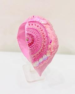 Unique Beaded <b>Headband</b> Handmade For Women And Girls Fashion Hair Accessories Colorful Elegant Stylish Comfortable From India - Product Image 5