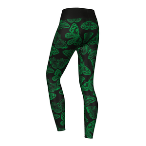 Leggings Deportivos Casuales para Mujer, Cintura Media, Secado Rápido, Transpirables, Ecológicos, Spandex/Poliéster - Product Image 4