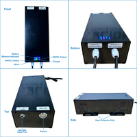 Mini UPS Mylion MU248 con Batería LiFePO4 de 24V 3A y 48V 1A, Monofásico, Carcasa Anti-Incendios, Energía de Respaldo para Dispositivos IoT y Telecomunicaciones