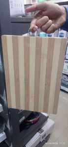 Grands ustensiles de cuisine en bois d'acacia Bambus organique personnalisés Bloc à découper Planche à découper en bois avec rainure pour jus de fruits - Product Image 3