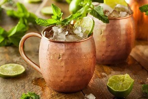 Vente chaude tasse en cuivre martelé tasse en acier inoxydable cuivre bière Moscou Mule tasse pour produit fait main - Product Image 4