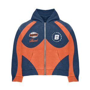 Ensemble survêtement homme en coton 100% avec capuche et cordon de serrage, taille plus, uni, hiver, personnalisé - Product Image 4