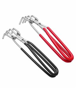 Pince à ustensiles en acier inoxydable avec logo personnalisé très vendue Pince à ustensiles de cuisine utilitaire lourde avec élévateur de pot Pakkad enduit de vinyle - Product Image 1