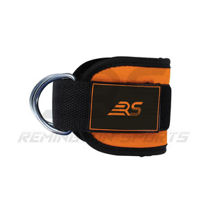 2024 néoprène rembourré gym sport cheville D anneau pour câble machines haltérophilie Gym cheville manchette Gym Fitness cheville sangles - Product Image 3