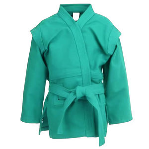 Uniforme de Artes Marciales Sambo de Poliéster/Algodón de Alta Calidad, Colores Personalizados, Logotipo, Tela Transpirable, Ligero, Secado Rápido, Venta al por Mayor - Product Image 1