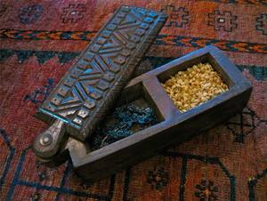 ORGANIZER DESGIAN NATURAL <b>WOODEN</b> Premium Printed Home <b>Wooden</b> Tabletop <b>Spice</b> Box With Separate Compartments for <b>Spices</b> and - Product Image 4