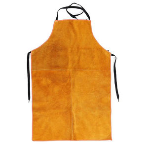 Heavy duty cowhide <b>leather</b> <b>apron</b> suitable for welding and fabrication work <b>Leather</b> workshop <b>apron</b> designed for heat resistant - Product Image 6