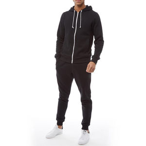 Ensemble de sweat à capuche surdimensionné d'hiver pour hommes logo personnalisé polaire 100% coton survêtement Streetwear deux pièces fabricant de gros OEM - Product Image 3