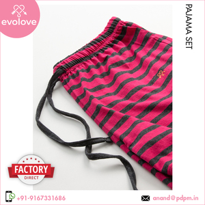 Pijama de 2 piezas personalizado 100% algodón cuello redondo para mujer Conjunto de pijama de talla grande ropa de casa suministro al por mayor proveedor de renombre - Product Image 4