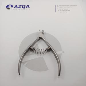 Cortaúñas Profesional de Acero Inoxidable, Cortaúñas de Doble Resorte con Articulación de Caja, Herramienta de Manicura de Alta Calidad - Product Image 6