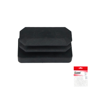 Tappo Terminale Rettangolare Nero 15x30mm. Confezione blister da 4 pezzi. - Product Image 2