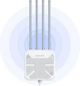 هوائي واي فاي متعدد الاتجاهات خارجي للبيع بالجملة 360 درجة مكبر صوت واي فاي معزز AP Wavlink AX1800