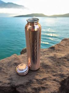 Direct Factory Supply Handcrafted Pure <b>Copper</b> <b>Water</b> <b>Bottle</b> with Smooth Finish for Detox and Immunity Available for Export Price - Product Image 5