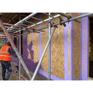 Passive Purple External Airtight Fire Rated Faade <b>Waterproofing</b> Membrane 10kg <b>Spray</b> Roller - Product Image 3
