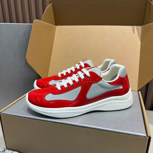 Calzado Deportivo Transpirable para Todas las Estaciones, Diseño de Primavera, Precio de Fábrica al por Mayor, Zapatos de Malla con Cuero Patentado a la Moda - Product Image 5