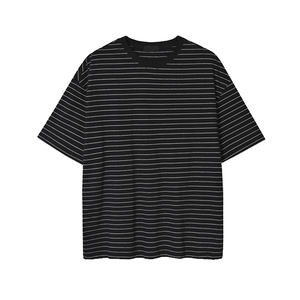 เสื้อยืดคอกลมสำหรับผู้ชายเสื้อยืดคอกลมผ้าฝ้ายผ้าโพลีเอสเตอร์ทรงหลวมทรงหลวมปกติสำหรับฤดูร้อนสินค้ามาใหม่2025 - Product Image 1