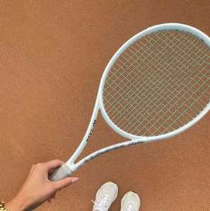 ไม้เทนนิสมืออาชีพไม้เทนนิสเล่นกีฬากลางแจ้งทนทานและน้ำหนักเบาไม้เทนนิสคาร์บอน - Product Image 1