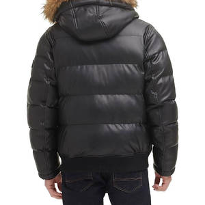 เสื้อแจ็กเก็ตบอมเบอร์หุ้มฉนวนกันความร้อนสำหรับฤดูหนาวและมาตรฐานขนาดใหญ่ & สูงกันลมสำหรับผู้ชาย - Product Image 3