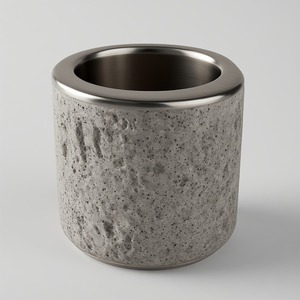 Portacepillos de Dientes de Metal Moderno y Decorativo para Baños Elegantes que Ofrece un Atractivo Estético, Gran Durabilidad y Diseño Ecológico - Product Image 2