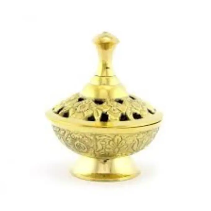 Special custom made incense holder for the cemetery Gold Finish Outdoor Incense Burner Censer Casting Article
