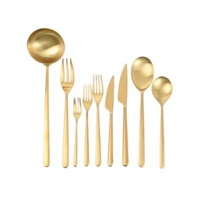 Ensemble de couverts en métal design antique hôtel restaurant maison mariage cadeau de noël ensemble de couverts couverts couverts en acier inoxydable - Product Image 4
