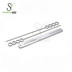 Soporte de bípode para draftin de calidad A + con placa Magauran, 8 ajustes de aluminio, 50cm, 6,5mm, instrumentos de cirugía ENT reutilizables manuales - Product Image 5