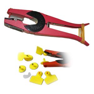 Pince à étiquettes d'oreille pour animaux robuste, outil de marquage réutilisable pour le bétail, les vaches, les moutons, les porcs - Product Image 5