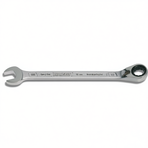 HAZET Open-End Ratchet Wrench 606 16 mm Key White 230.2 mm Reversible Ring End 13 Shop <b>Tool</b> - Product Image 3