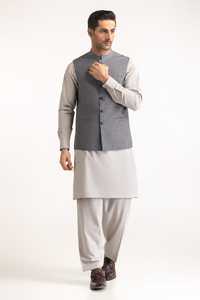 Vêtements islamiques brodés Ethnique Design moderne Salwar Kameez pour hommes Coton de haute qualité Slim Fit Party Couleurs personnalisées Tailles - Product Image 5