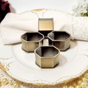 Producto de tendencia, de Metal servilleteros, accesorio de mesa de fiesta de Navidad de boda de lujo, accesorios de cocina, servilletero de papel - Product Image 4