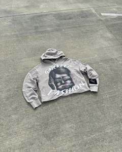 Sudaderas con capucha para hombre más vendidas con nuevo diseño, ajuste de gran tamaño, cremallera completa, hecho en Pakistán, MOQ bajo, serigrafía al por mayor - Product Image 6