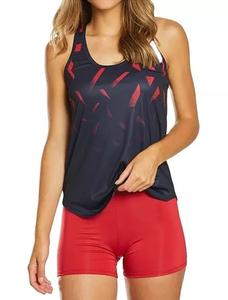 Débardeur de haute qualité pour femmes Logo personnalisé Nouveau design Tissu tricoté Logo personnalisé gratuit Débardeur travaillé Vente de femmes Plume - Product Image 2