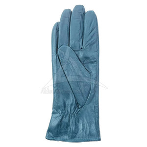 Gants de conduite en cuir doublés de laine pour hommes - Gants d'hiver chauds pour l'extérieur - Product Image 4