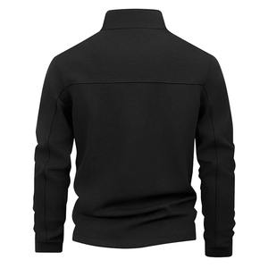 Sudaderas con Cierre y Bordado para Hombre, Tallas Grandes 5XL 6XL 7XL, Casuales, Holgadas, Cuello Alto, 100% Algodón, Felpa, Resistentes al Viento y Transpirables - Product Image 2