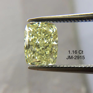 Fancy Brownish Greenish Yellow 1.16 Carat <b>Long</b> <b>Cushion</b> Cut Diamond Excellent VS1 Loose Diamond for Jewelry Making Use Wholesale - Product Image 1
