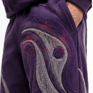Conjunto Deportivo Moderno con Bordado Chenille, Trajes Deportivos de Moda de Calidad con Bordado Chenille - Product Image 4