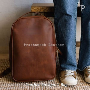 Mochila de cuero artesanal clásica de edición limitada, bolsa de negocios segura y espaciosa, precio al por mayor directo de fábrica a la moda a granel - Product Image 4