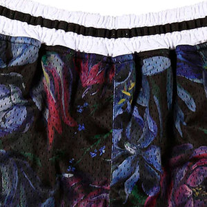 Short d'été pour hommes à taille élastique Short en maille imprimé écologique Fabriqué au Pakistan Motif solide Décoration - Product Image 3