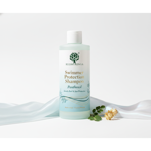 Gentle Swimmer Protection Pool <b>Shampoo</b> 500ml Volume Panthenol + RedMoringa Natural Formula Sulfate Free OEM Private Label Italy - Product Image 1