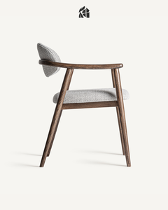 Virellessa Premium Solid <b>Teak</b> Wood Dining <b>Chair</b> Midcentury Modern Eco-Friendly Durable Handcrafted Luxury Elegant Dining <b>Chair</b> - Product Image 2