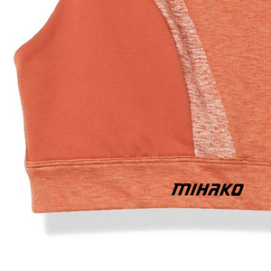 Sujetador deportivo personalizable de talla grande para mujer, ropa deportiva de Yoga de algodón suave y activa, estampado único, característica transpirable de Color personalizado - Product Image 6