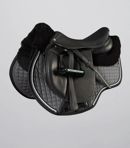 Selle anglaise matelassée durable, coussin de selle en coton doux de qualité supérieure, confortable pour l'équitation, coussin de selle sur mesure, coussins de selle personnalisés - Product Image 2