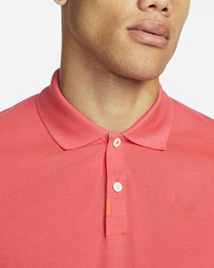 Camiseta de Polo de Golf para hombre de poliéster 100%, sublimación personalizada bordada, transpirable y estilo informal en blanco para Polo para hombre - Product Image 4